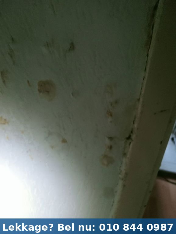 Detail opname van de lekkagelocatie - casus-badkamer-rotterdam-beukelsdijk