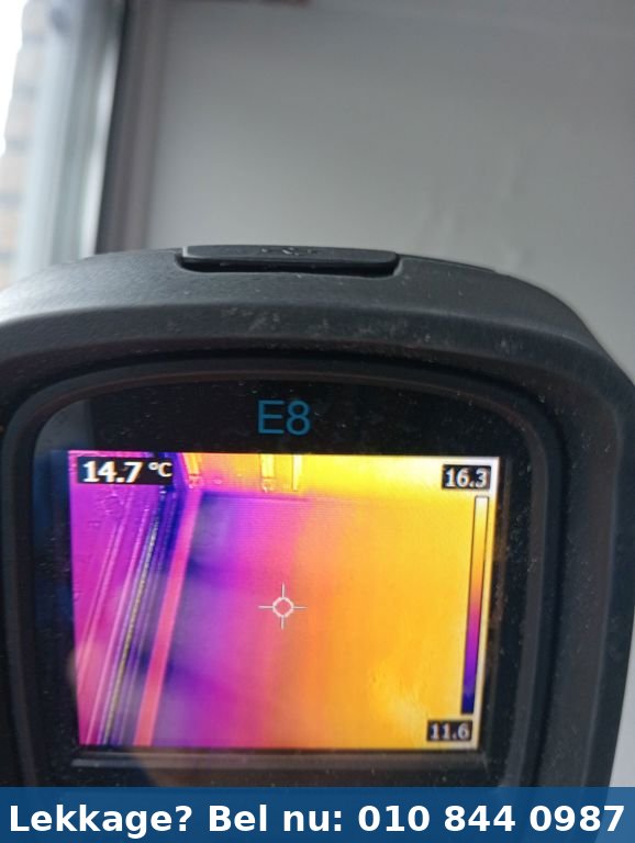 Thermografisch onderzoek ter plaatse - casus-daklekkage-rotterdam-goudsesingel