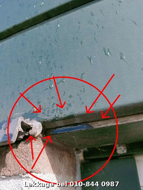 Lekdetectie foto Rotterdam Ommoord